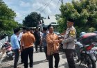 Mendekatkan diri Dengan Warga, Bhabinkamtibmas Desa Goa Hadiri Taniah di Wilayah Binaan