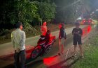 Polsek Brang Rea Gelar Pemeriksaan Kendaraan di Jam Rawan, Cegah Gangguan Kamtibmas