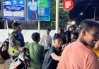 Personel Jaga Polsek Poto Tano Gelar Patroli Bersama Anak Muda Jaga Stabilitas Keamanan