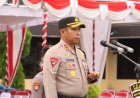 Polres Sumbawa Barat Gelar Upacara Serah Terima Jabatan Sejumlah Pejabat Utama dan Kapolsek