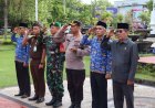 Kapolres Sumbawa Barat Hadiri Upacara Syukur di Lapangan Graha Fitrah KTC Taliwang