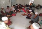 Bhabinkamtibmas Desa Sekongkang Bawah Hadiri Sedekah Lang di Masjid Nurul Iman